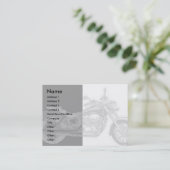 Motorfietsenprofiel Visitekaartje (Staand voorkant)