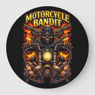 Motorfietser Bandiet Grote Klok