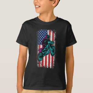 Motorfietser Rider Biker Verenigde Staten Amerikaa T-shirt