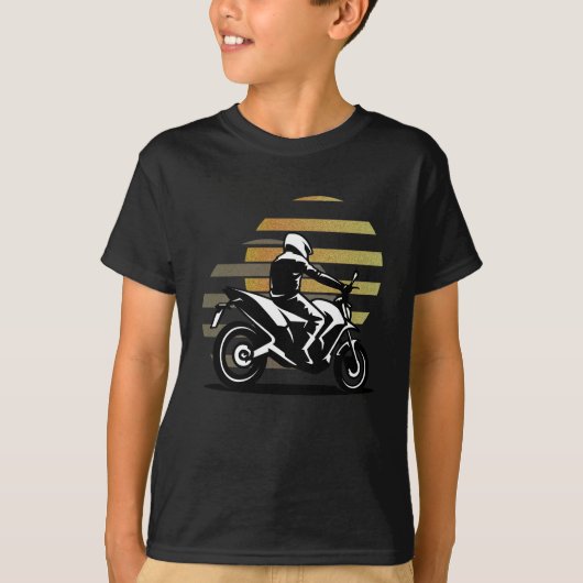 Motorfietser T-shirt (Voorkant)
