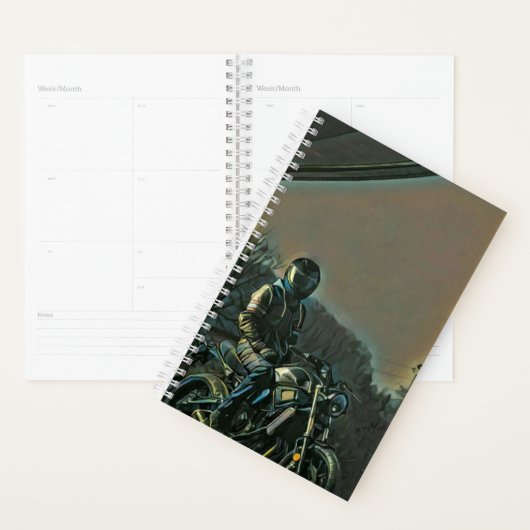 Motorfietsgeschenken Planner (Display)