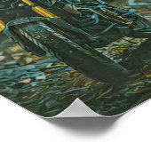 Motorfietsgeschenken Poster (Hoek)