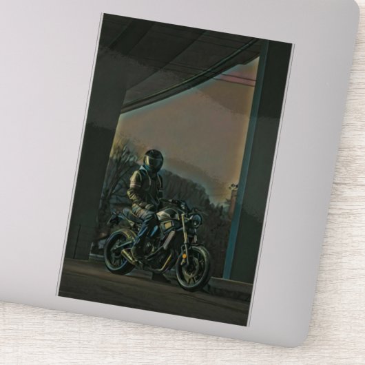 Motorfietsgeschenken Sticker (Detail)