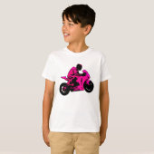 Motorfietshirt T-shirt (Voorkant volledig)