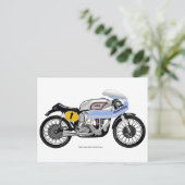 Motorfietskaart Briefkaart (Staand voorkant)