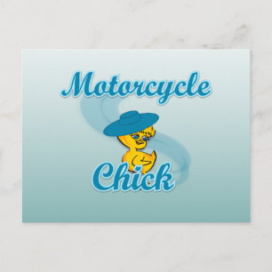 Motorfietskoppel 3 briefkaart