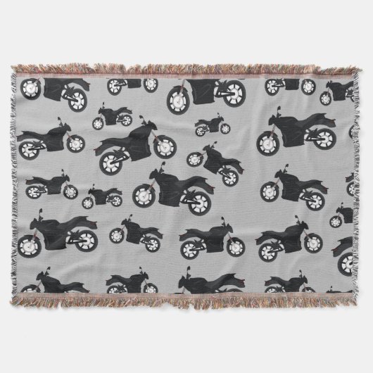 Motorfietspatroon Deken (Voorkant)