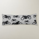 Motorfietspatroon Lichaamskussen (Achterkant)