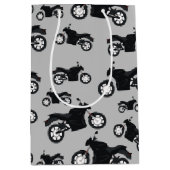 Motorfietspatroon Medium Cadeauzakje (Voorkant)
