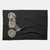 motorfietsstang of man grot theedoek (Horizontaal)