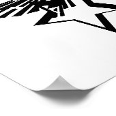 Motorfietssterren Poster (Hoek)