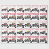 Motorfietstherapie Cadeaupapier (Vlak)