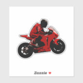 Motorfietsticker Sticker (Vel)