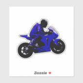 Motorfietsticker Sticker (Vel)