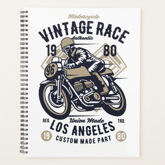 Motorfietsvintage Planner (Voorkant)