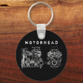 Motorhead Sleutelhanger (Voorkant)