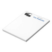 Motorhome / Camper / RV - Bloc-notes personnalisé (Tourné)