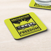 Motorhome Camping RV Freedom Dessous de verre (Côté gauche)