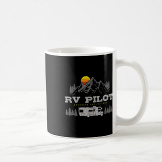 Motorhome Piloten Vintage Berg Camping Roadtrips Koffiemok