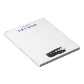 Motorhome / RV / Camping - Bloc-notes personnalisé (Incliné)