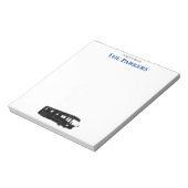 Motorhome / RV / Camping - Bloc-notes personnalisé (Tourné)