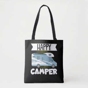 Motorhome RV Camping Happy Camper Draagtas