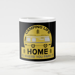 Motorhome RV Motorhome Latte Mok kamperen