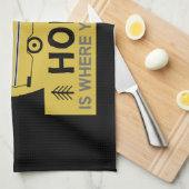 Motorhome | RV Motorhome | Latte Mok kamperen Theedoek (Quarter Fold)