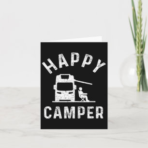 Motorhome T-shirts Gelukkige Kampeerder  Kaart