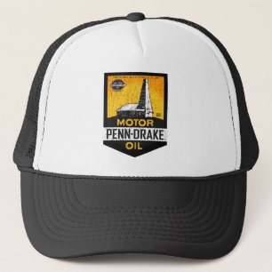 motorisch petroleumteken trucker pet