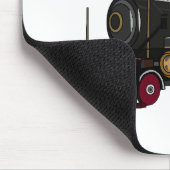 Motorlocomotief, afbeelding van cartoon muismat (Hoek)