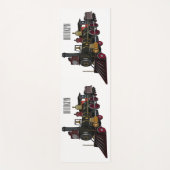 Motorlocomotief, afbeelding van cartoon yogamat (Voorkant)