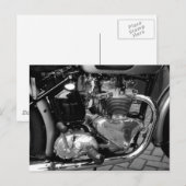 Motormotor Briefkaart (Voorkant / Achterkant)