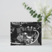 Motormotor II Briefkaart (Staand voorkant)