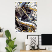 Motormotor, poster (Thuiskantoor)