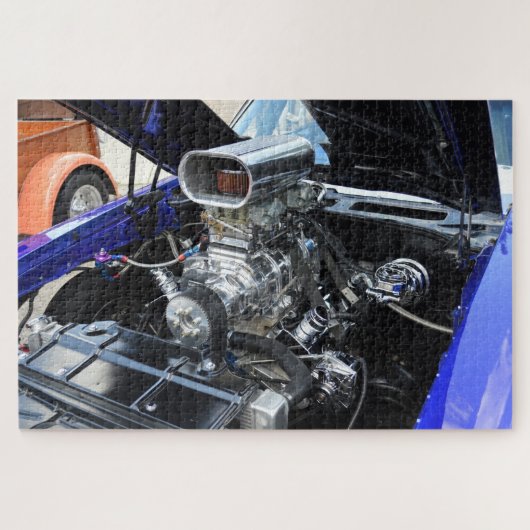 motorpuzzel legpuzzel (Horizontaal)