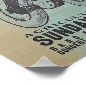 Motorraceposter Poster (Hoek)