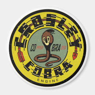 Motorreprothese vintage met drukcabine voor kruisb magneet