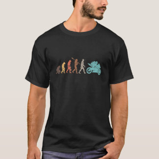 Motorrijcyclus Evolutie  Shadow Biker Motorcyc T-shirt