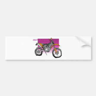 motorrijden bumpersticker