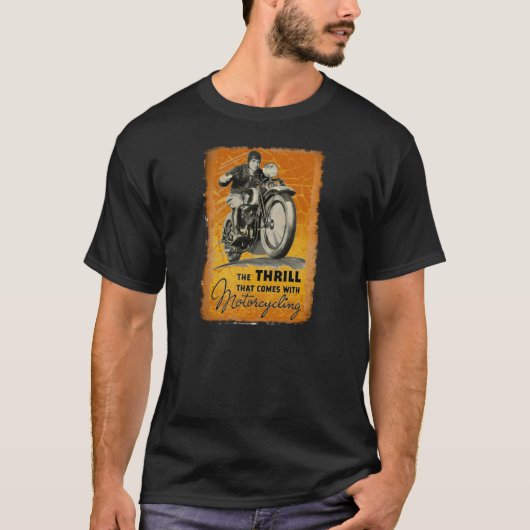 motorrijden t-shirt (Voorkant)