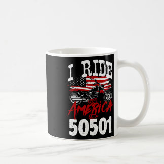 Motorrijder Anti Trump 50501 Pro-democratie R Koffiemok