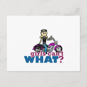 Motorrijder Briefkaart