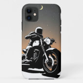 Motorrijder en avonturier Case-Mate iPhone case (Achterkant)