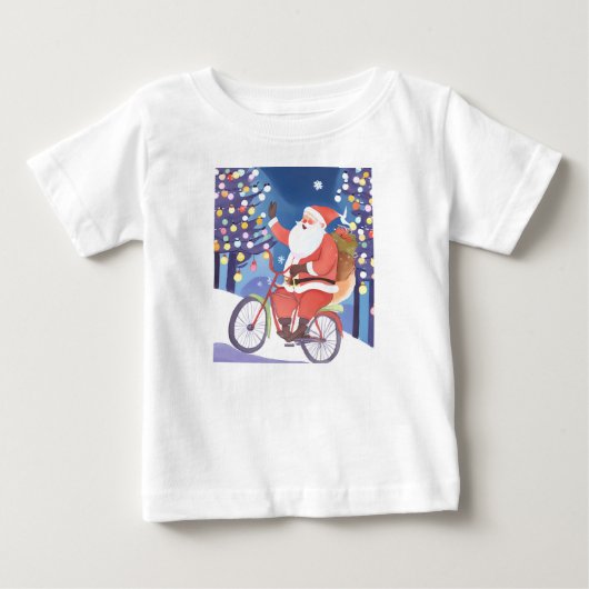 Motorrijder kerstman (Voorkant)