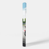 Motorrijder leunt in een scherpe bocht Case-Mate iPhone case (Achterkant / Rechts)