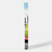 Motorrijder leunt in een scherpe bocht Case-Mate iPhone case (Achterkant / Links)