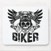 motorrijder muismat (Voorkant)