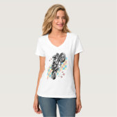 motorrijder t-shirt (Voorkant volledig)
