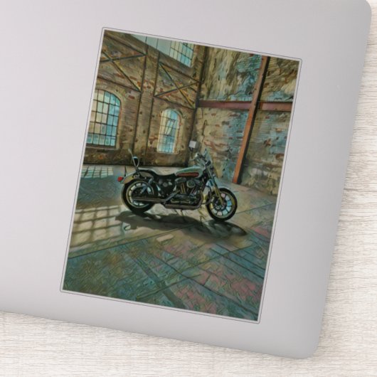 motorrijtuigengeschenken sticker (Detail)